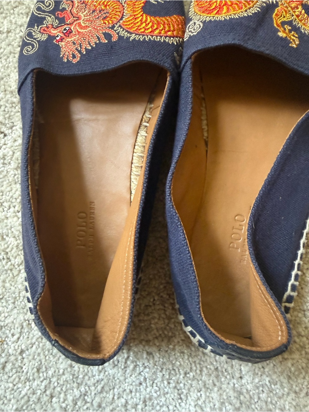 *Rare* Polo Ralph Lauren Lunar New Year Espadrilles - Picture 3 of 4